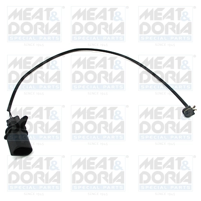 Warning Contact, brake pad wear